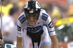 Frank Schleck w�hrend der 18. Etappe der Tour de France 2009